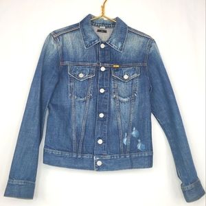 Vintage 90s Meltin' Pot 'Jerry' Denim Jean Jacket